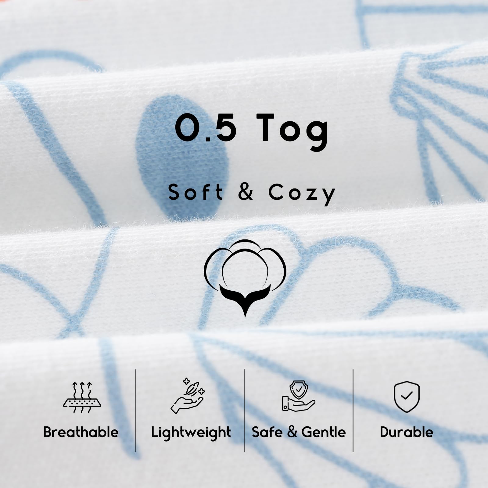 Yoofoss diaper-change friendly bottom zipper for quick changes.