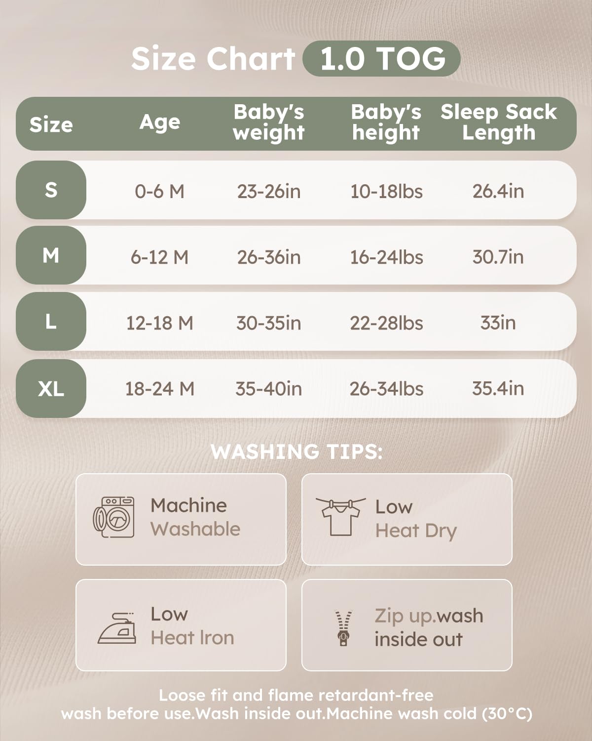 Yoofoss durable fabric stays soft after many washes.