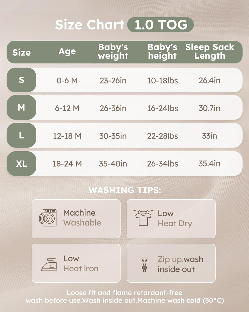 Yoofoss durable fabric stays soft after many washes.