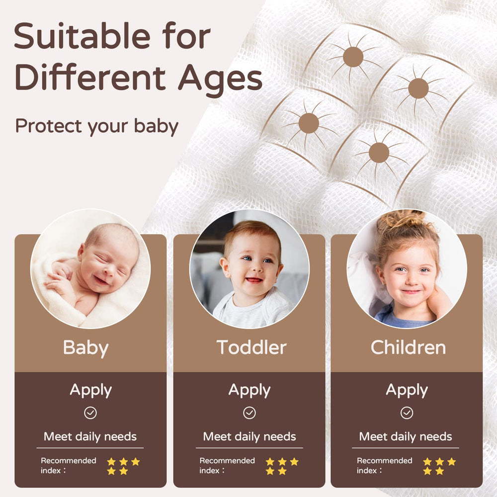 Yoofoss gift-ready baby towel, ideal unisex baby shower gift.