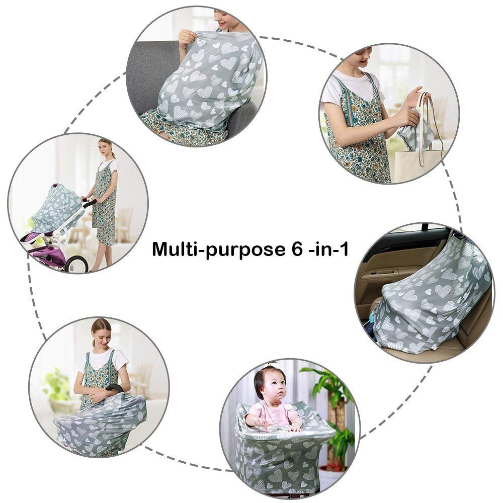 Yoofoss high chair cover protects surfaces during meals.