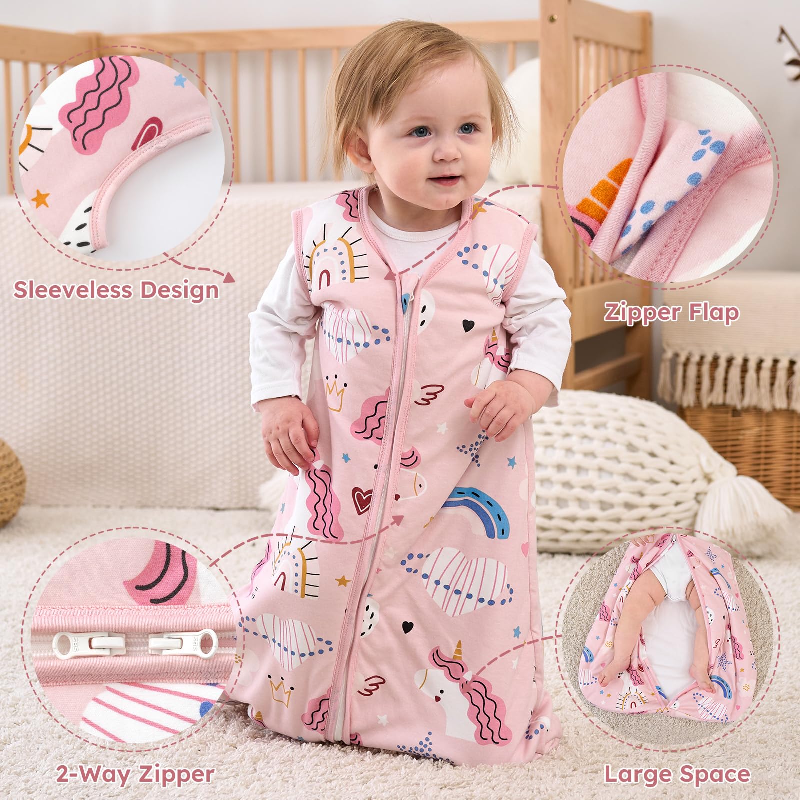 Yoofoss hip-friendly bell-shaped bottom supports comfortable hip movement