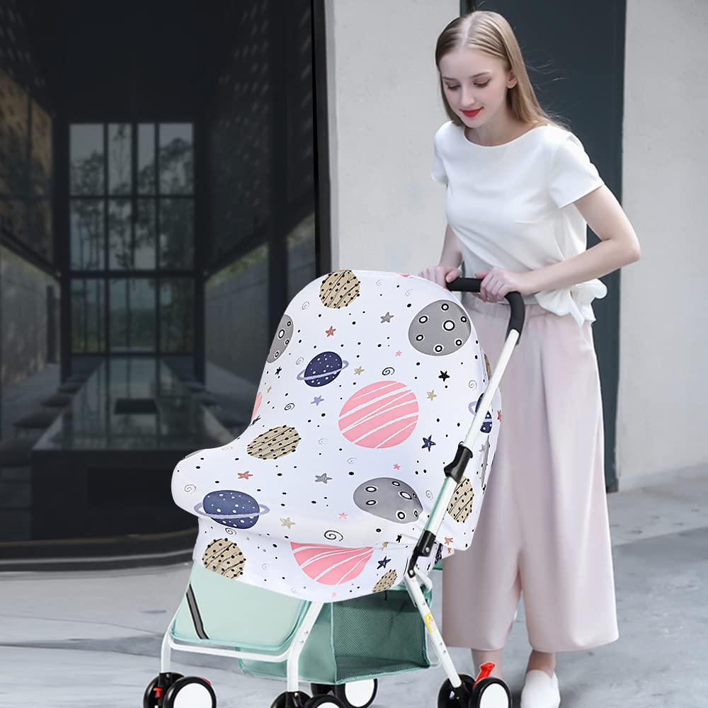 Yoofoss infinity scarf nursing cover blends style with practical use.