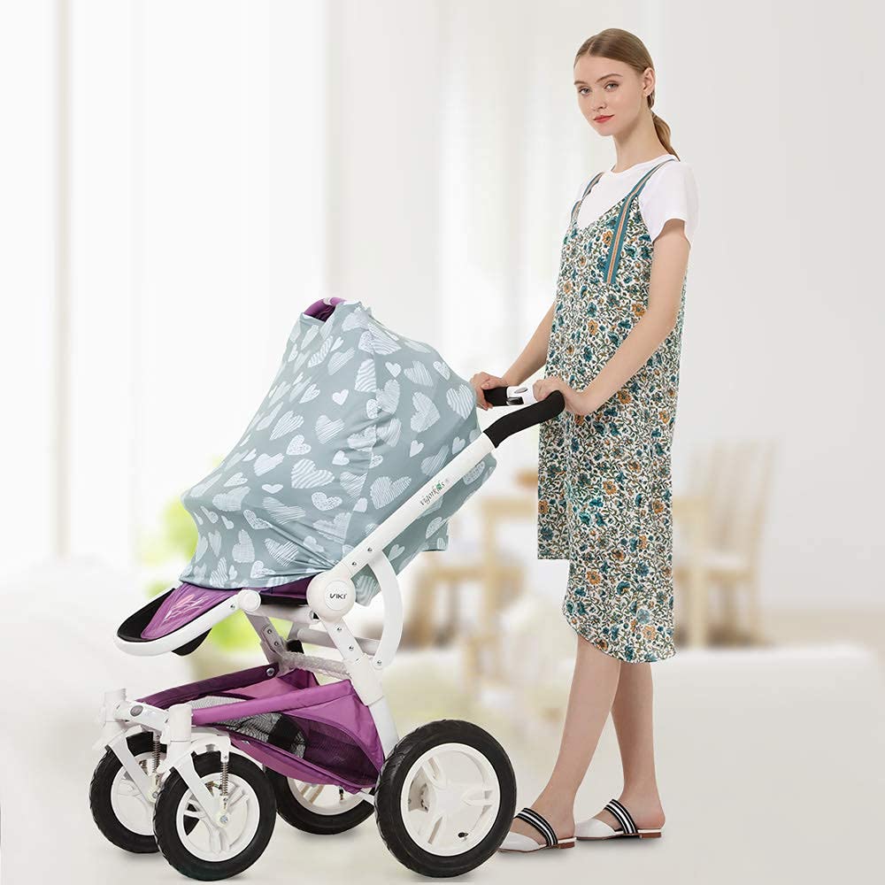 Yoofoss lightweight blanket keeps baby cozy without overheating.
