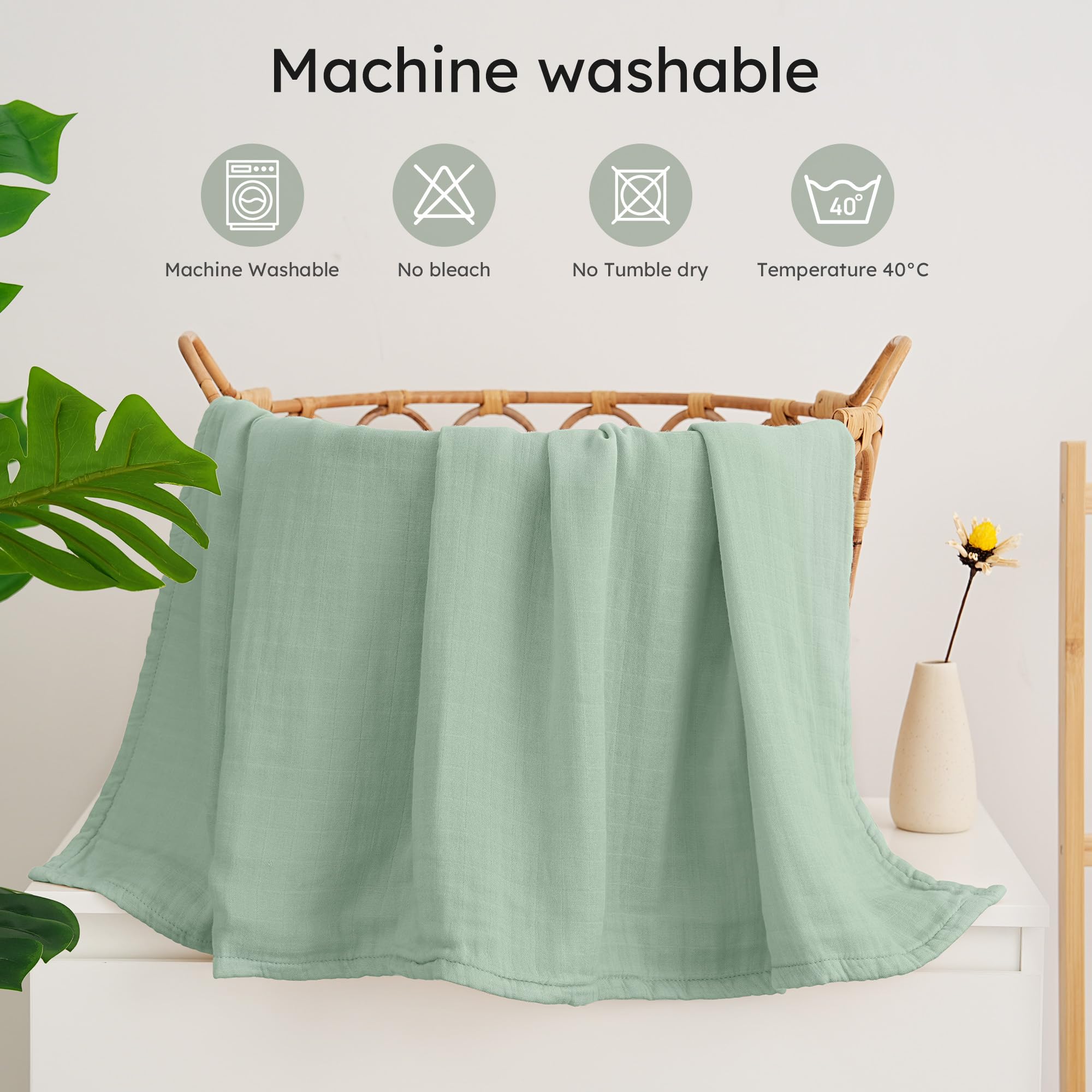Yoofoss machine-washable blanket stays soft after washes.