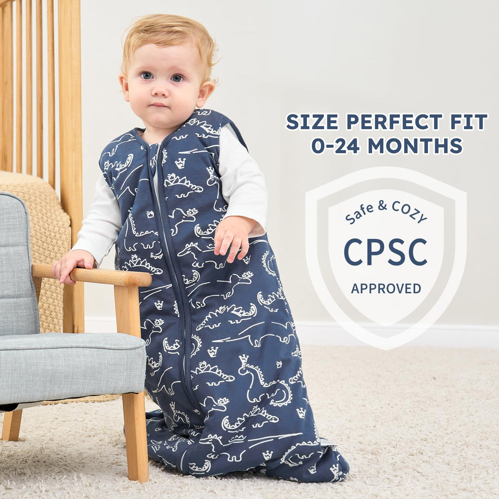 Yoofoss machine-washable sleep sack stays soft after washing