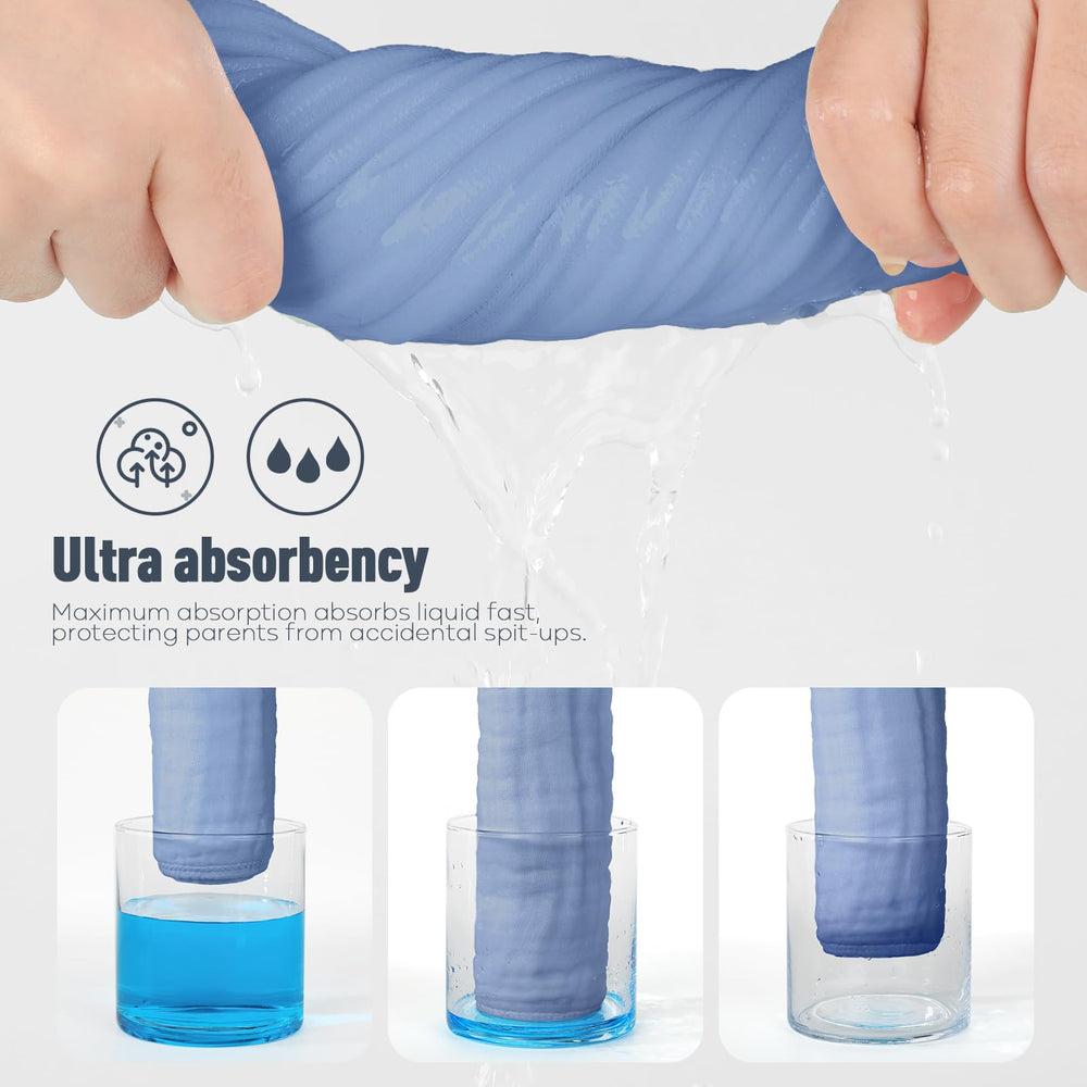 Soft Yoofoss muslin cloths are gentle on baby skin during routines.