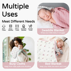 Yoofoss muslin six-layer fabric delivers softness and absorbency