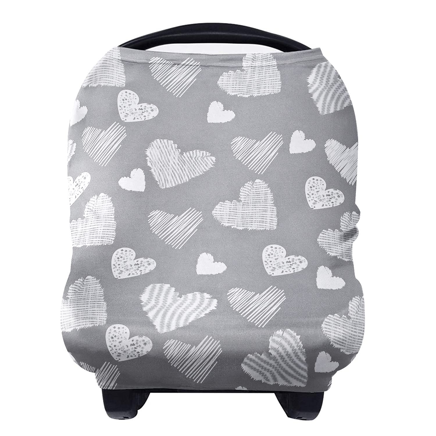 Yoofoss nursing cover provides breastfeeding privacy with breathable fabric.
