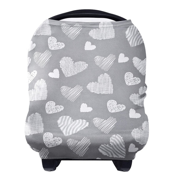 Yoofoss nursing cover provides breastfeeding privacy with breathable fabric.