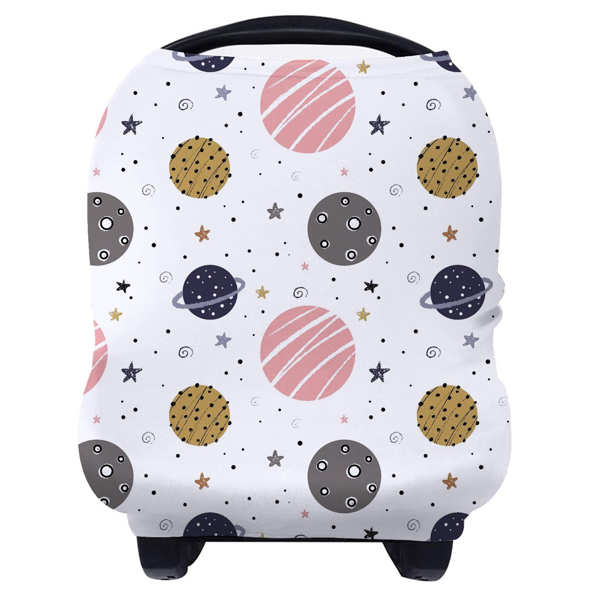 Yoofoss nursing cover shows breathable fabric for comfortable discreet feeding.