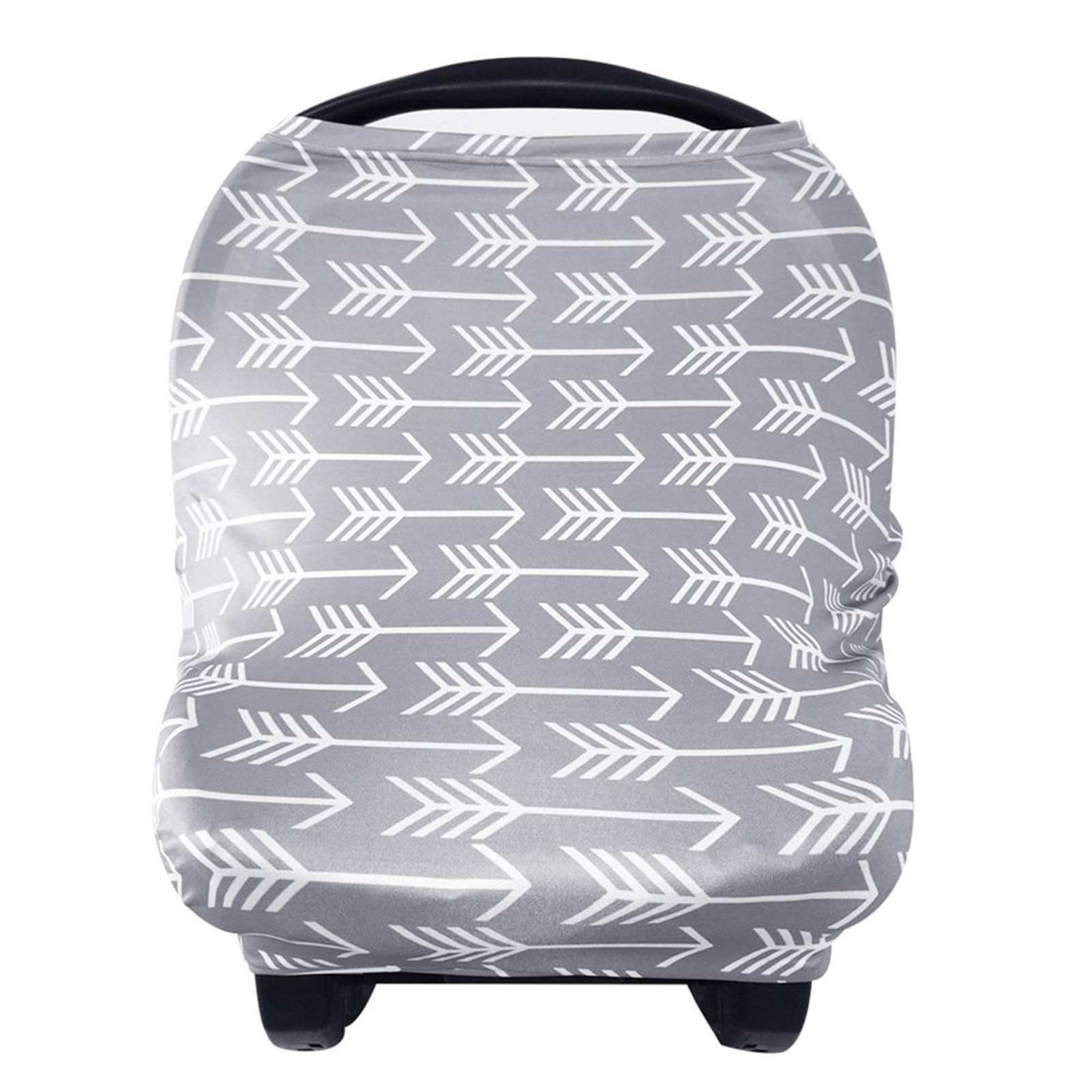 Yoofoss nursing cover worn over the shoulder for comfortable on-the-go feeding privacy.