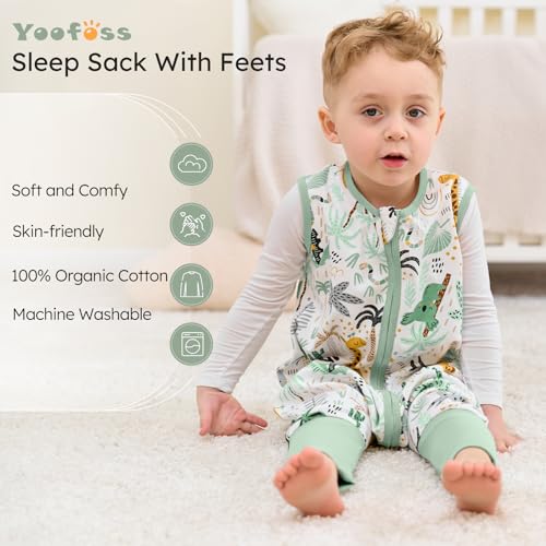 Yoofoss organic cotton fabric close-up, soft textures for sensitive baby skin.