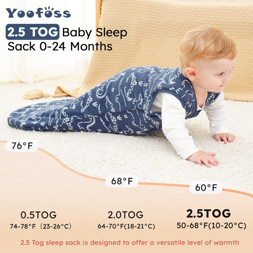 Yoofoss organic cotton fabric feels soft against baby's skin