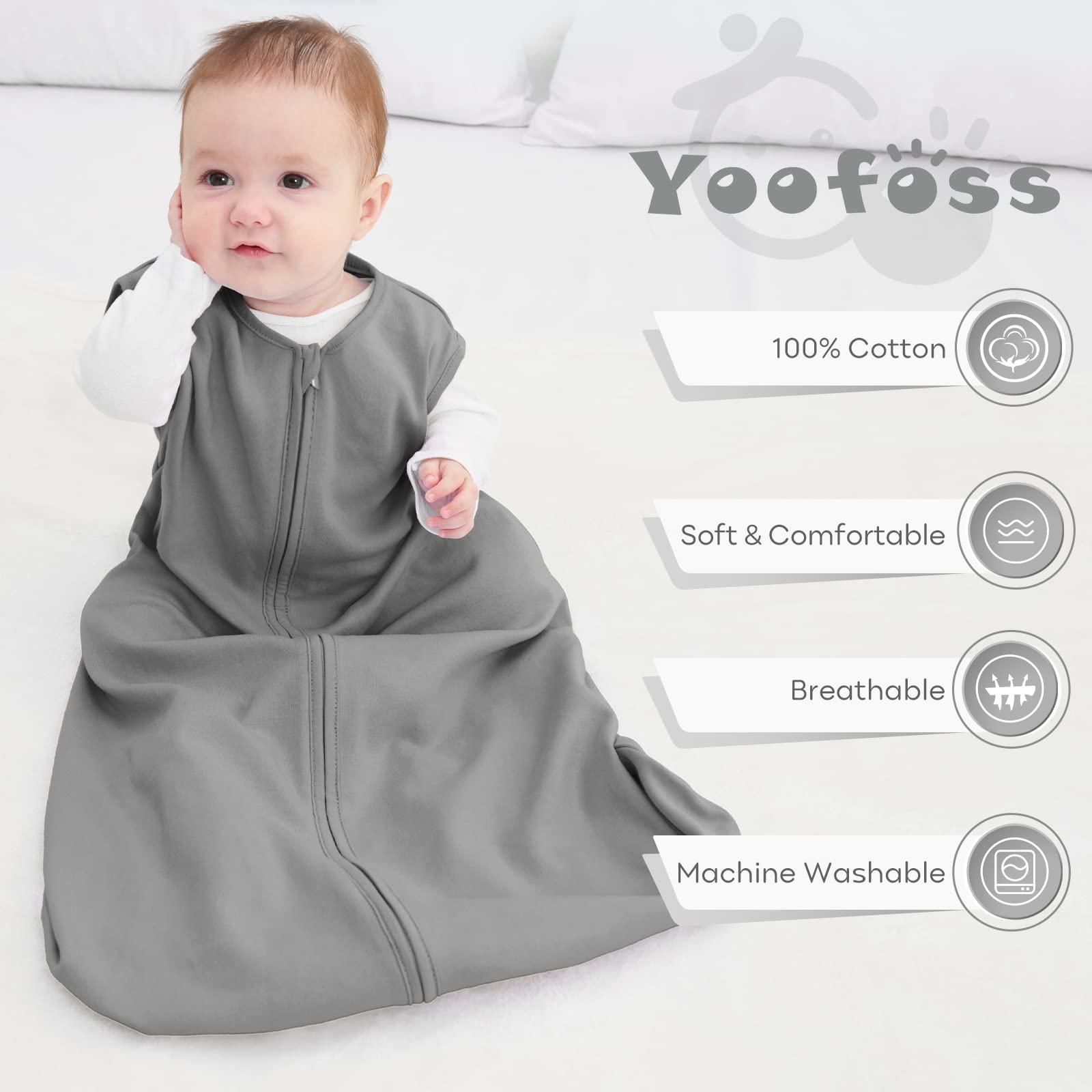 Soft organic cotton material from Yoofoss provides breathable comfort
