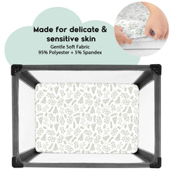Yoofoss two-pack uses breathable microfiber blend for gentle skin contact.