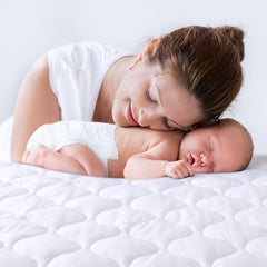 Yoofoss protector with deep pockets fits standard playard mattresses securely.