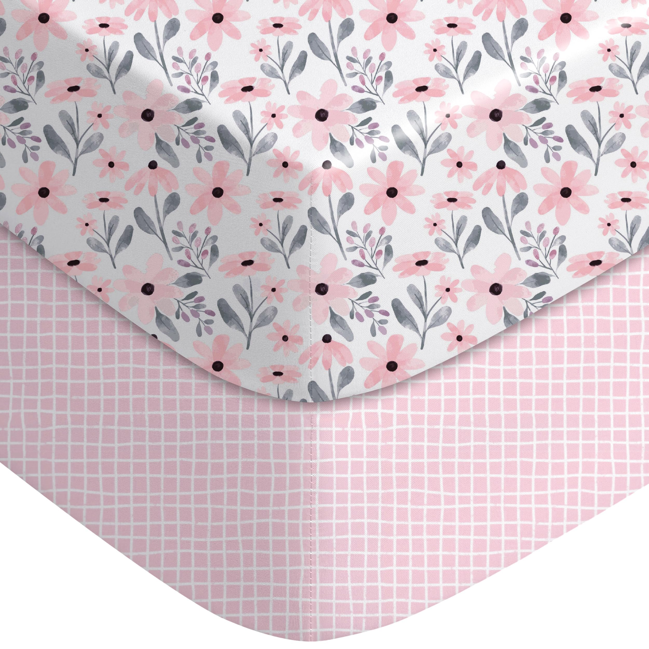 Yoofoss pack-n-play sheets 2pack offer ultra-soft comfort for baby naps