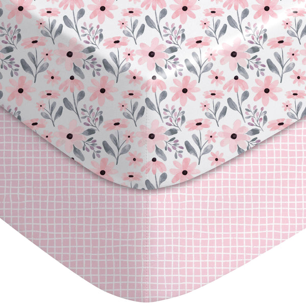 Yoofoss pack-n-play sheets 2pack offer ultra-soft comfort for baby naps