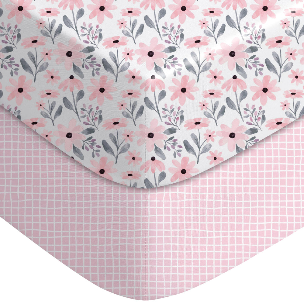 Yoofoss pack-n-play sheets 2pack offer ultra-soft comfort for baby naps