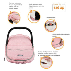 Yoofoss plush fleece interior adds warmth and comfort for babies.