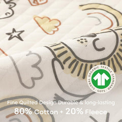 Yoofoss quilted design keeps fill evenly distributed for durable comfort.