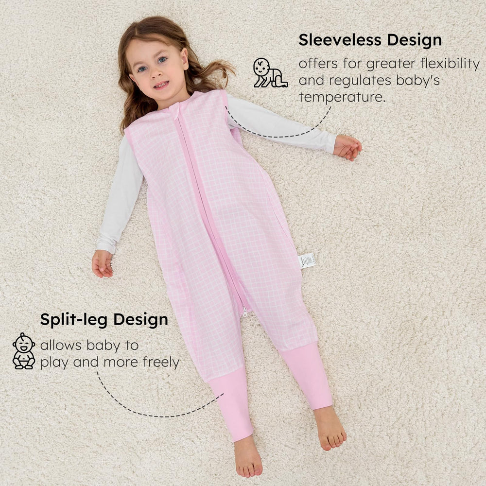 Yoofoss 0.5 TOG wearable blanket balances warmth and breathability