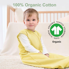 Yoofoss sleep sack interior zipper guard protects baby's skin.