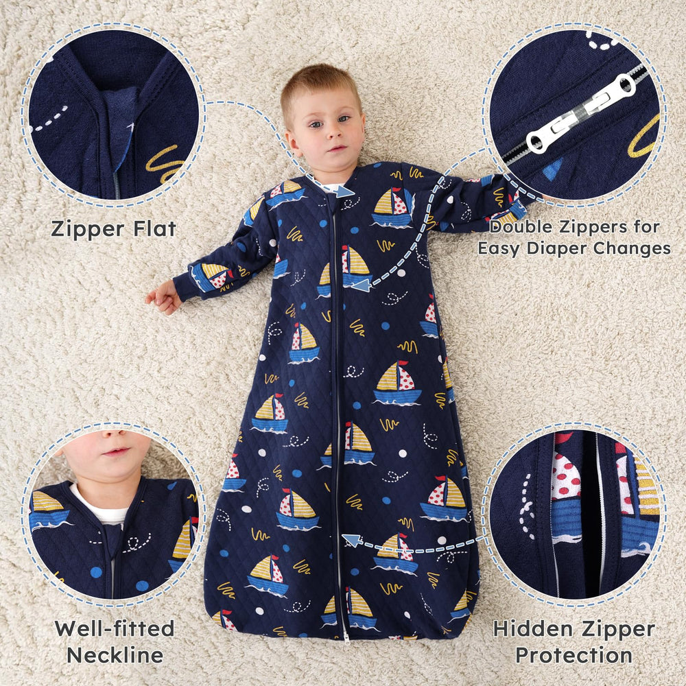 Yoofoss machine washable sleep sack maintains softness after many washes