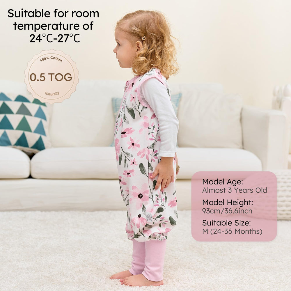 Yoofoss sleep sack available in 12-24 months to 3-4T sizes