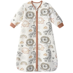 Yoofoss sleep sack with sleeves for cozy toddler warmth.