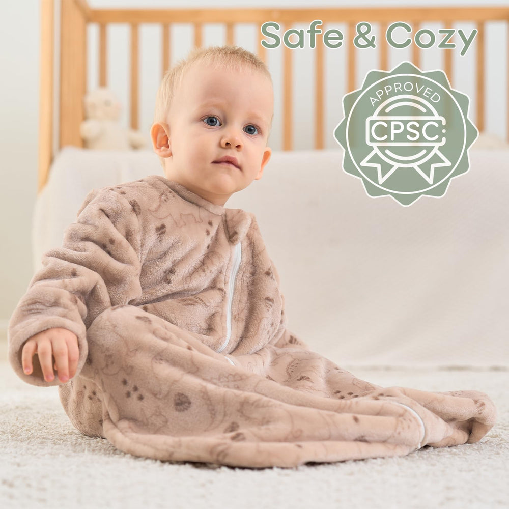 Yoofoss soft plush fleece material provides gentle warmth and comfort.