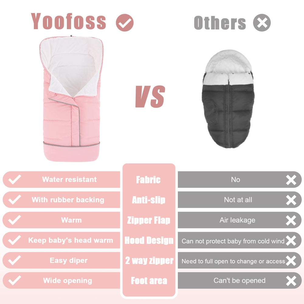 Yoofoss neck anti-pinch flap protects delicate skin during adjustments