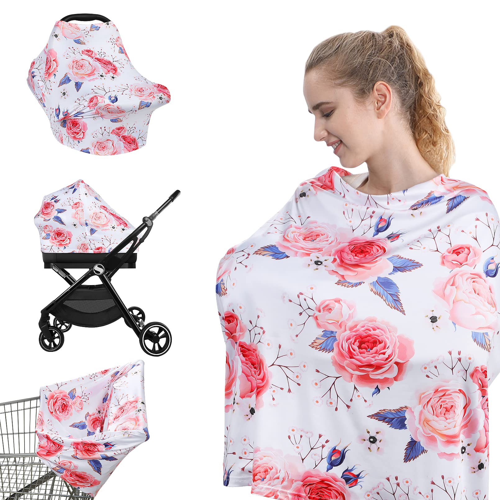 Yoofoss Stroller Cover offers baby protection and shade on outings