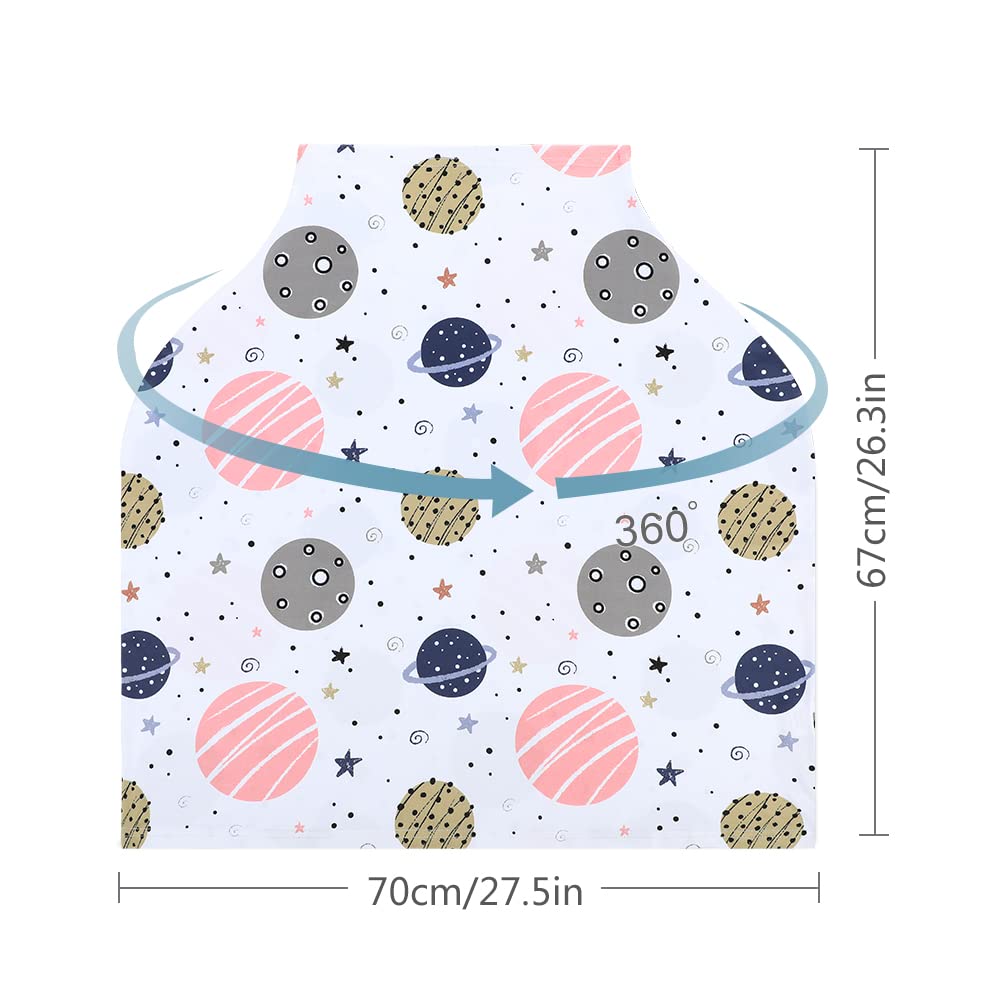 Yoofoss stroller cover provides sun protection with gentle airflow for baby.