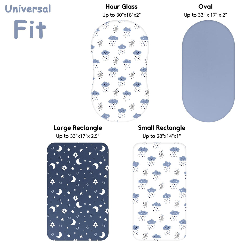 Ultra-soft microfiber from Yoofoss gentle on sensitive baby skin