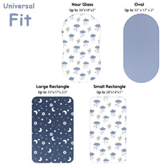 Ultra-soft microfiber from Yoofoss gentle on sensitive baby skin