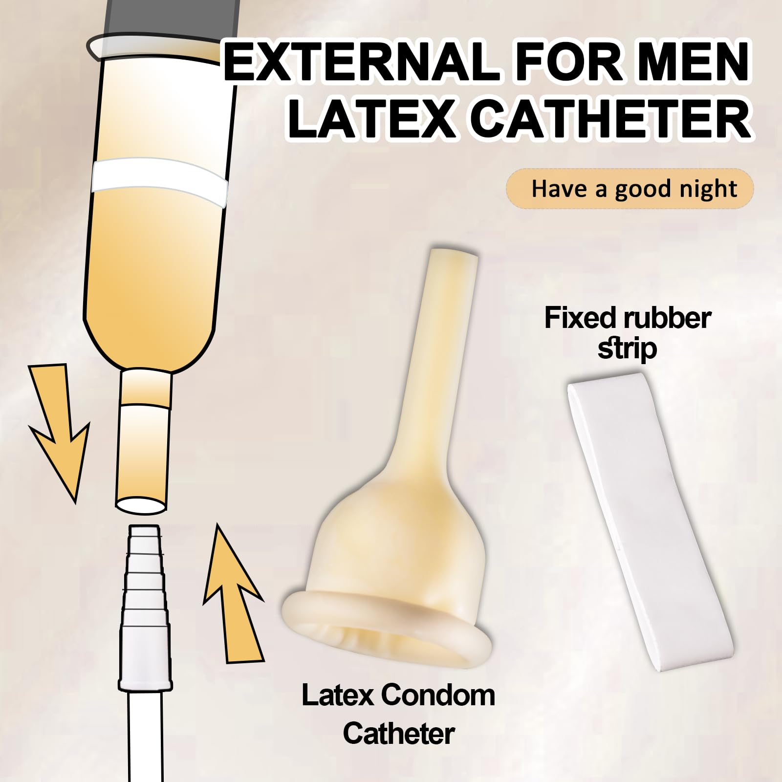 YOOGUSTO 35mm latex sheath delivers a roomy fit with containment potential.