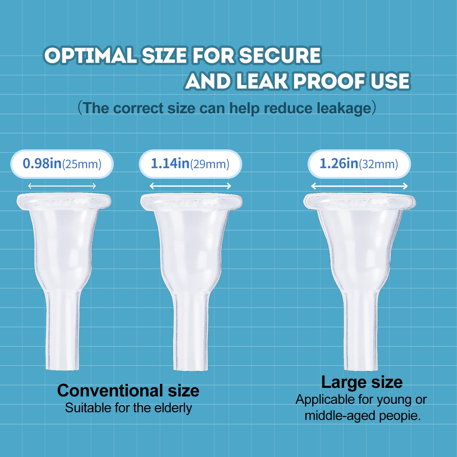 YOOGUSTO silicone external catheter flexible-fit adapts with movement for reliability.