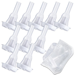 YOOGUSTO silicone external catheter for men setup shows soft, comfortable fit during wear