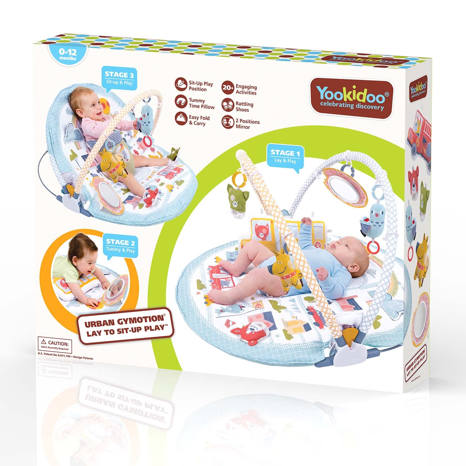 Yookidoo Baby Gym Urban award-winning design recognized in 2018 awards