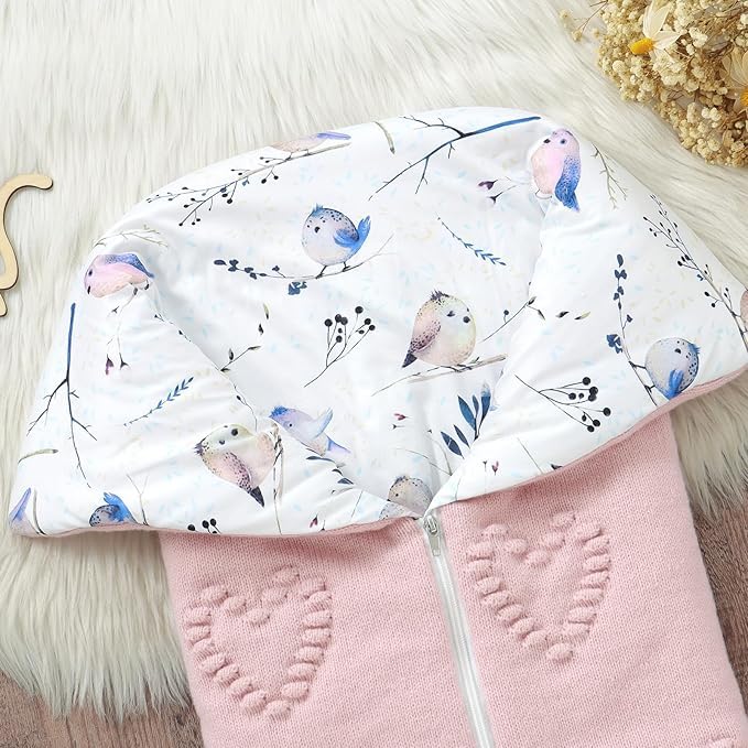 Yoolhamy breathable cotton-liner swaddle protects delicate skin