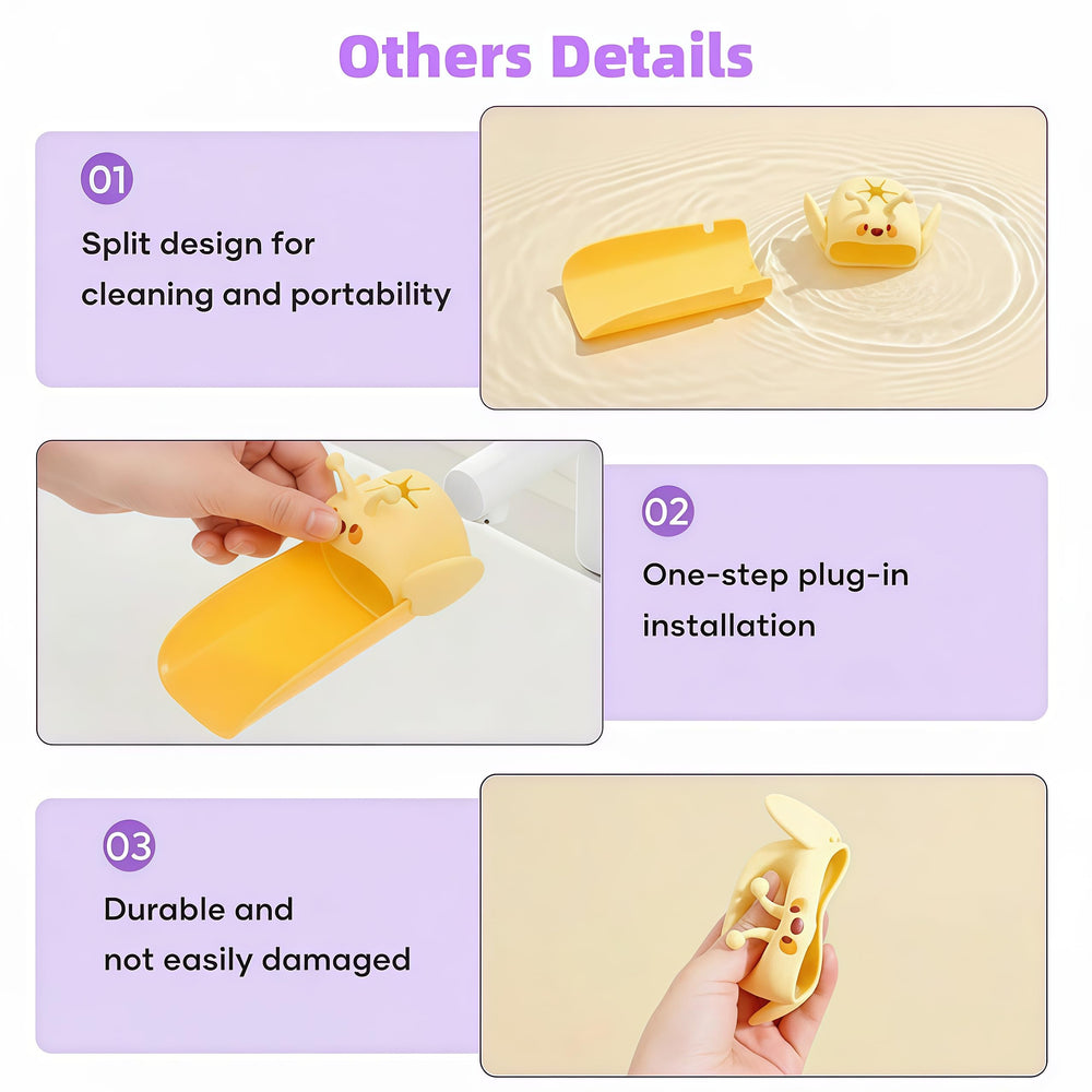 Yooreps universal fit with elastic opening for various faucet styles.