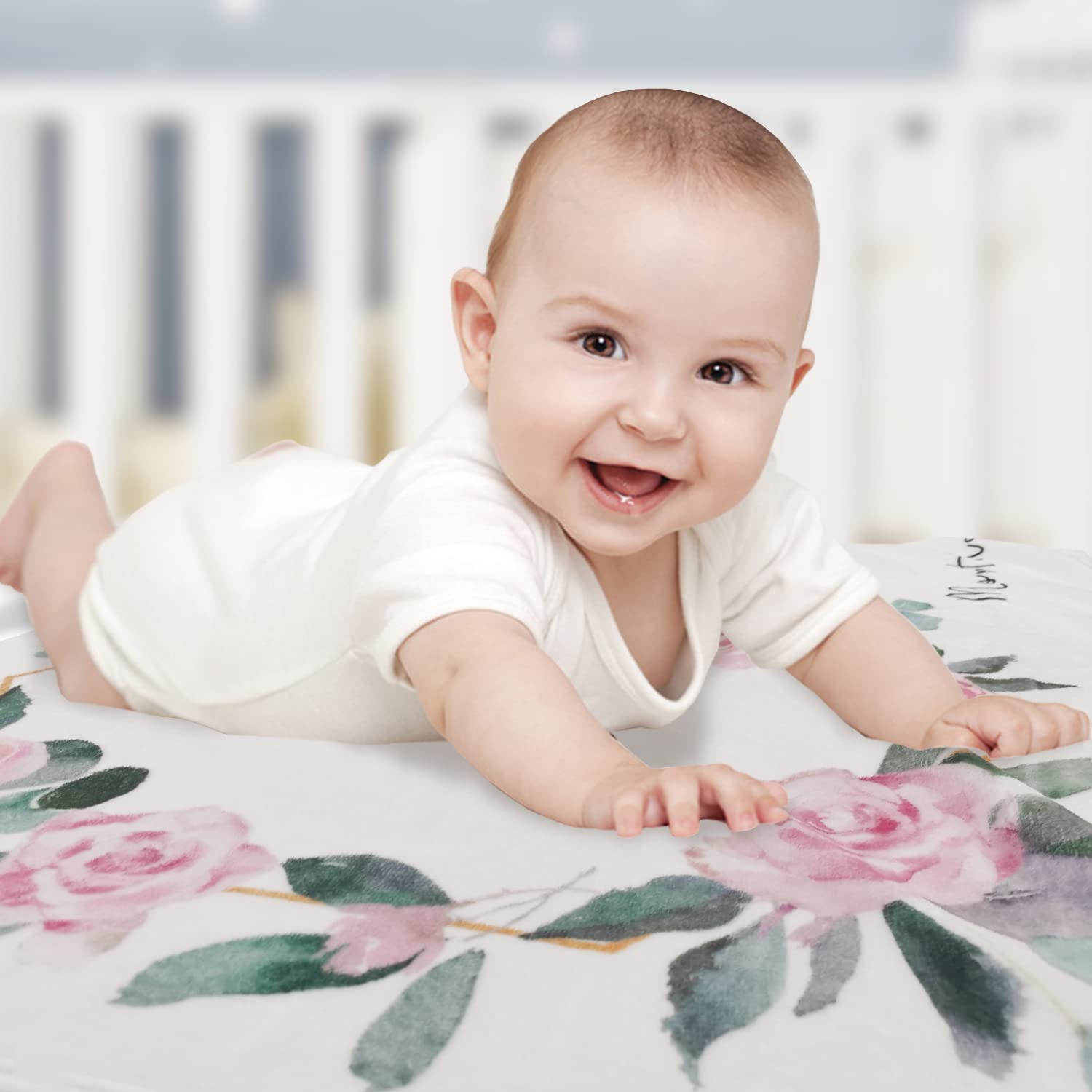 Yoothy swaddle snuggle blanket doubles as stroller cover and play mat
