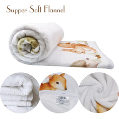 Yoothy Woodland swaddle-snuggle blanket for stroller comfort and naps