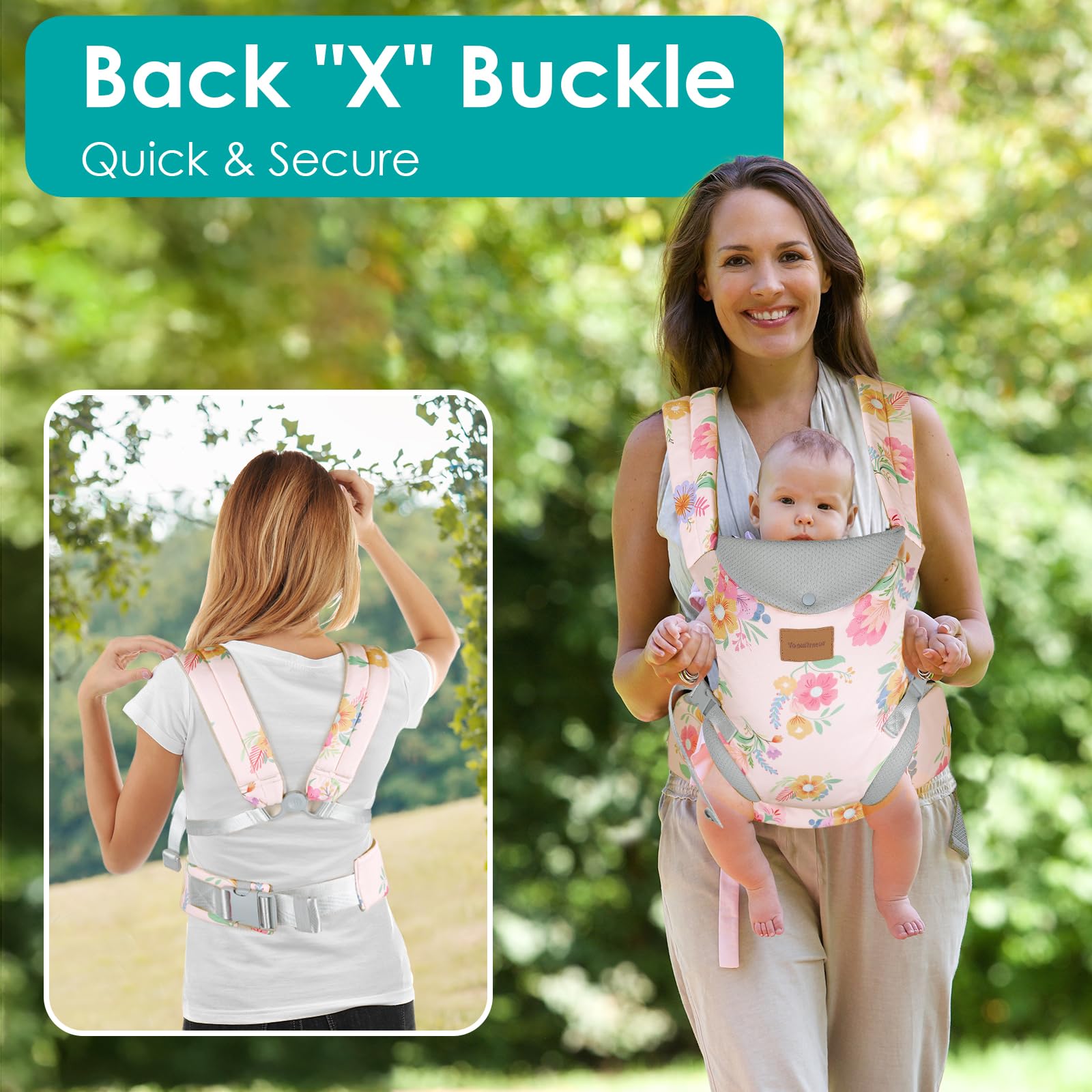 YooxArmor lightweight-material design keeps the carrier easy to carry anywhere.