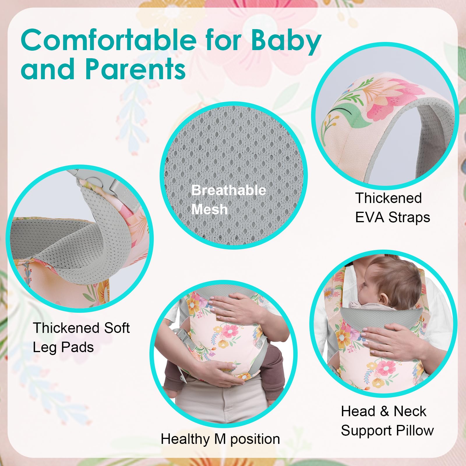 YooxArmor neck-head support detail provides gentle head rest for toddlers.