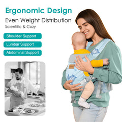YooxArmor carrier in soft fabric for baby's gentle contact.