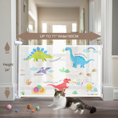 YooxArmor dog and baby gate suitable for stairs, doorways, and hallways