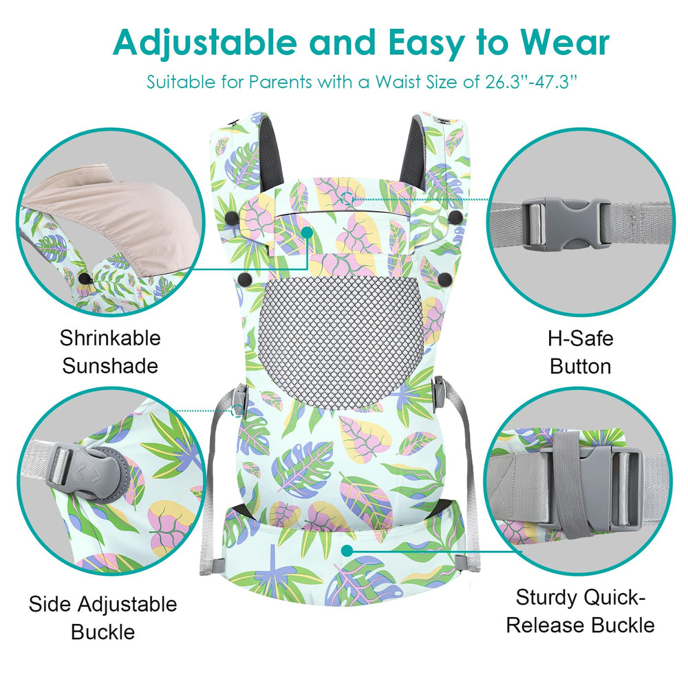 Close-up of adjustable buckles on YooxArmor Embrace for secure fits